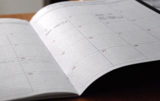 actividades descripcion calendario